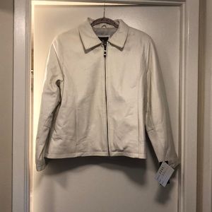 Rare genuine leather biker jacket